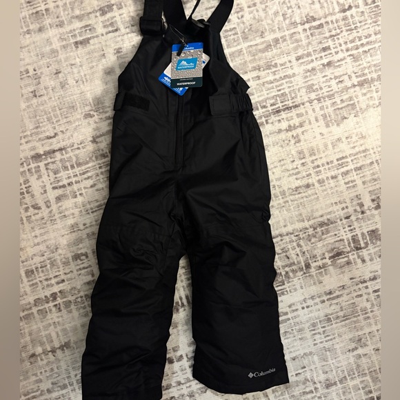 Columbia Black Youth Snow Bib - Picture 1 of 2